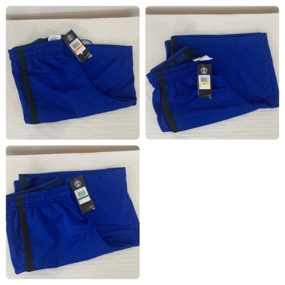 New Men’s Under Armour Active Shorts Blue - Picture 5 of 13